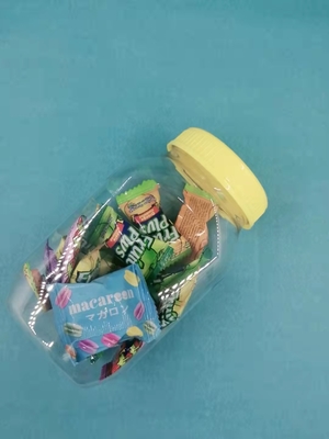 Sanrong الغذاء الصف زجاجة بلاستيكية مادة PET مع غطاء للأطفال